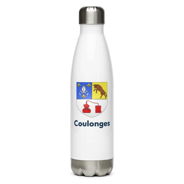Gourde inox blason de Coulonges