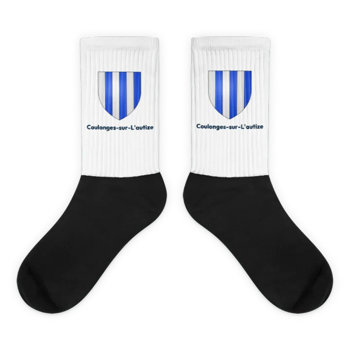 Chaussettes — blason de Coulonges-sur-l'Autize