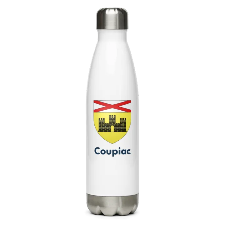Gourde inox blason de Coupiac