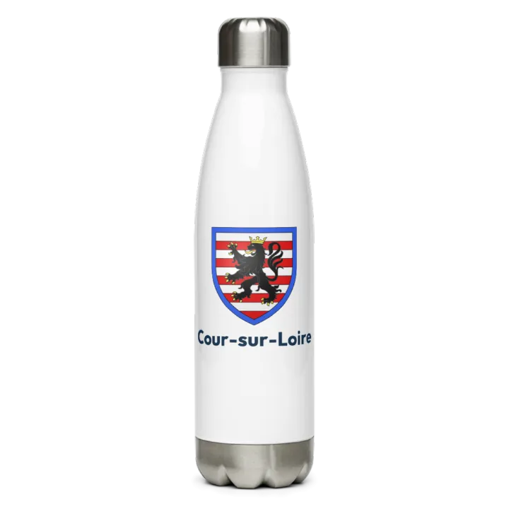 Gourde inox blason de Cour-sur-Loire