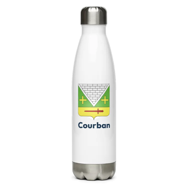 Gourde inox blason de Courban