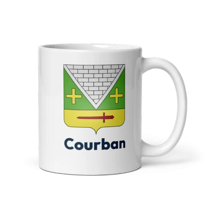 Mug blason de Courban