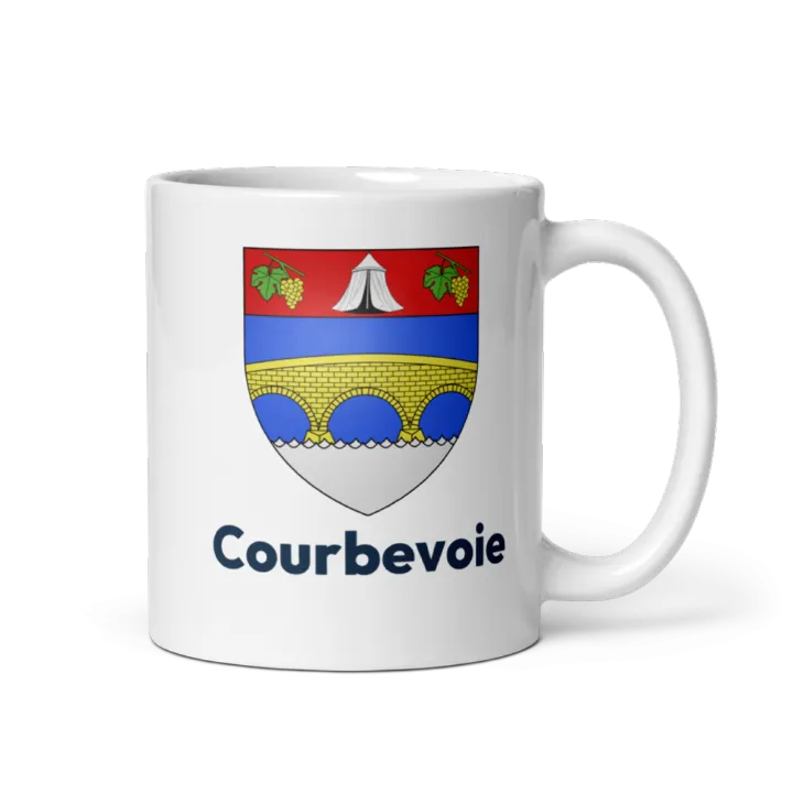 Mug blason de Courbevoie