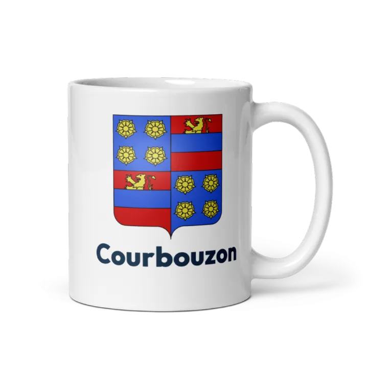 Mug blason de Courbouzon