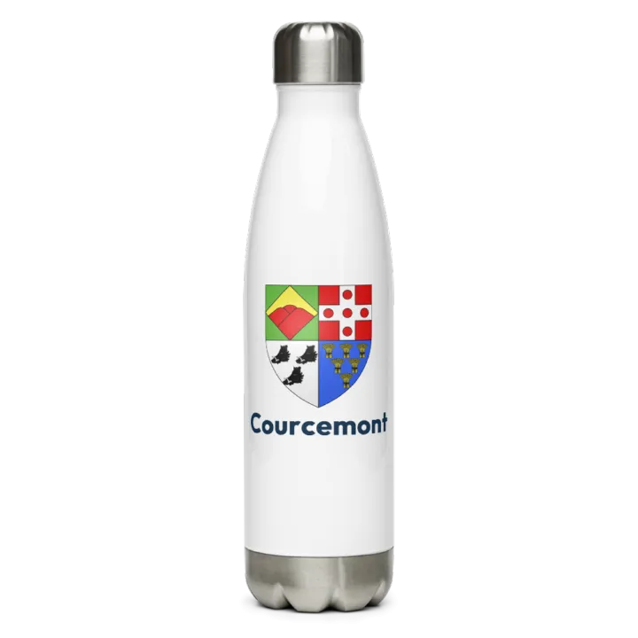 Gourde inox blason de Courcemont