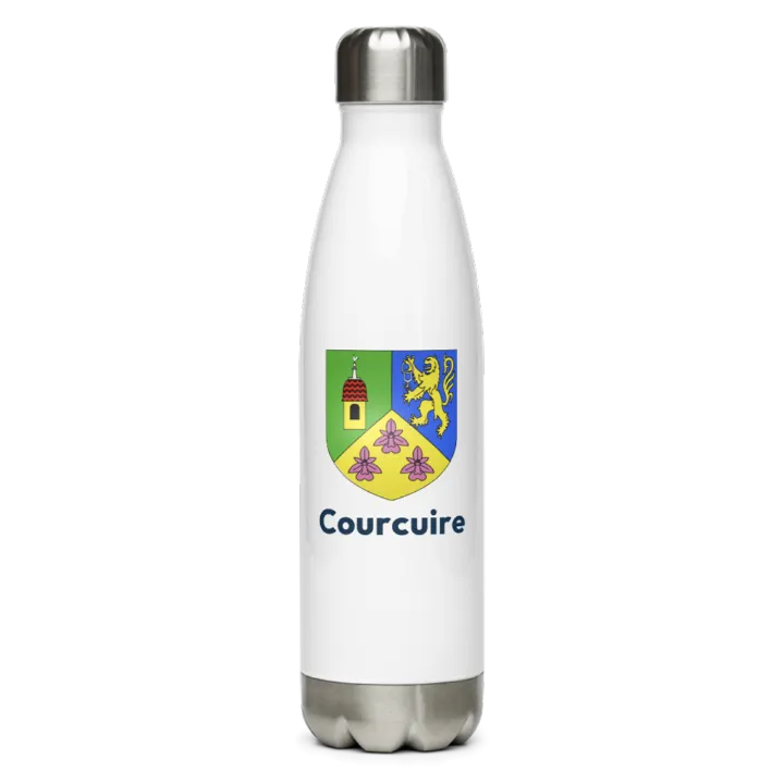 Gourde inox blason de Courcuire