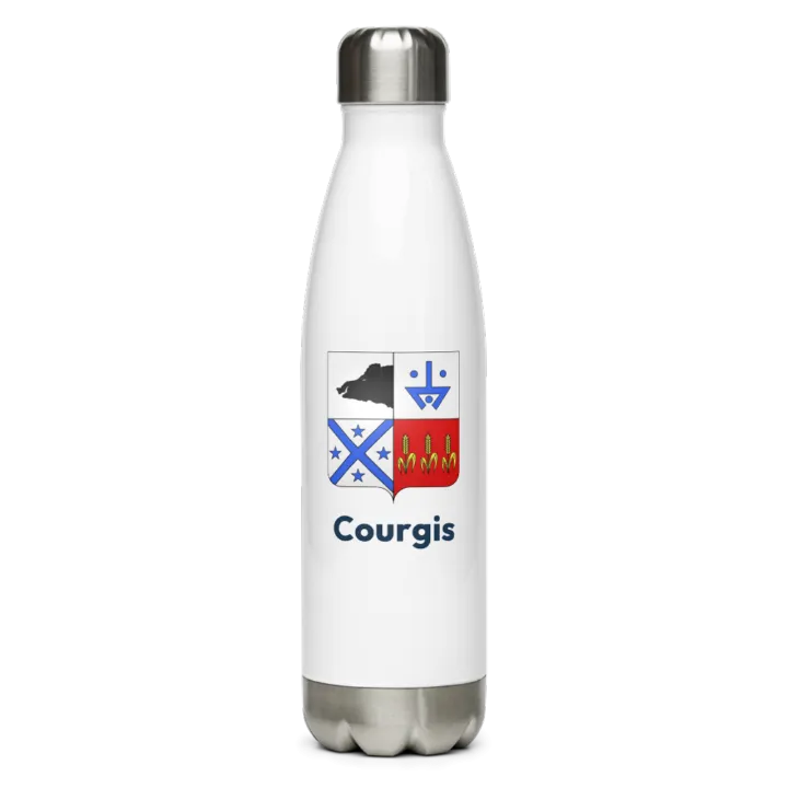 Gourde inox blason de Courgis