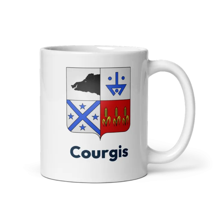 Mug blason de Courgis