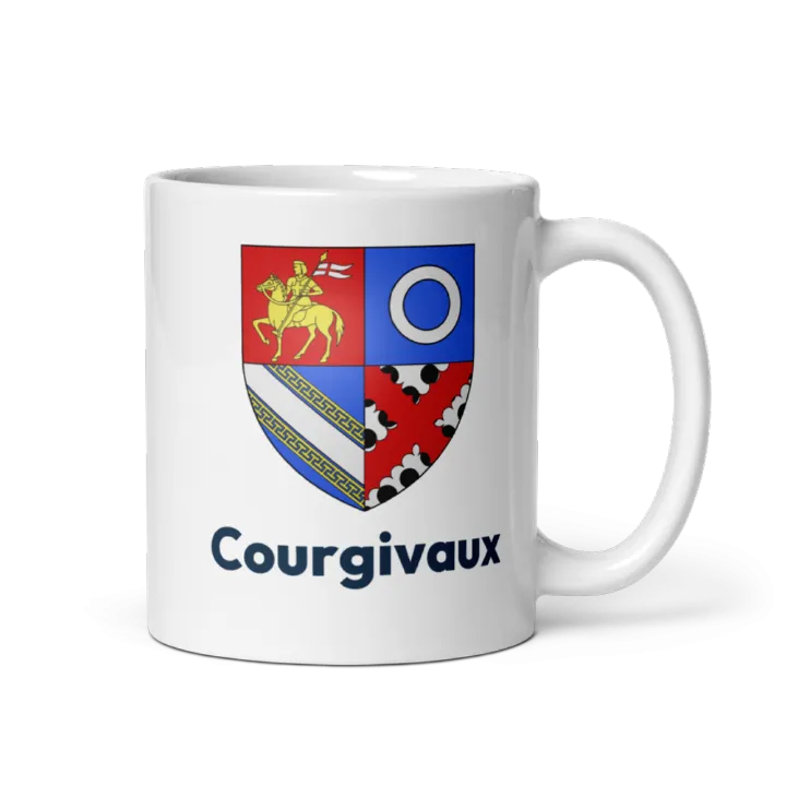 Mug blason de Courgivaux
