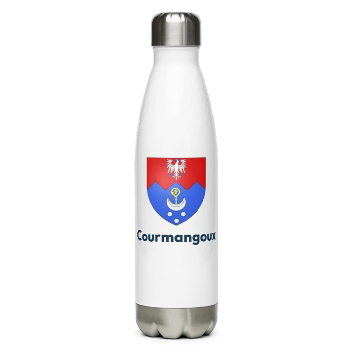 Gourde inox blason de Courmangoux