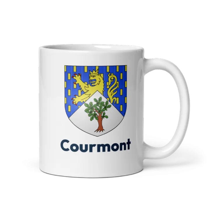 Mug blason de Courmont