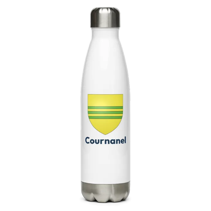 Gourde inox blason de Cournanel