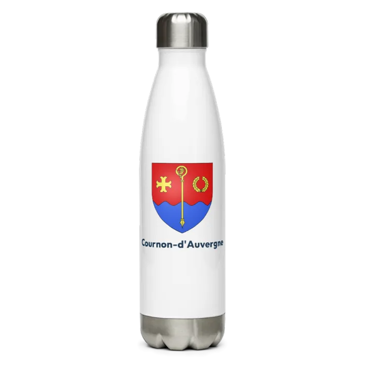 Gourde inox blason de Cournon-d'Auvergne
