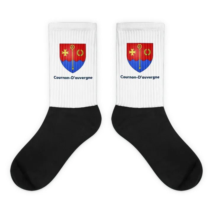 Chaussettes — blason de Cournon-d'Auvergne