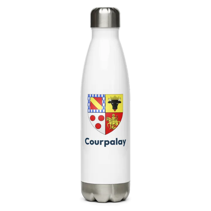 Gourde inox blason de Courpalay