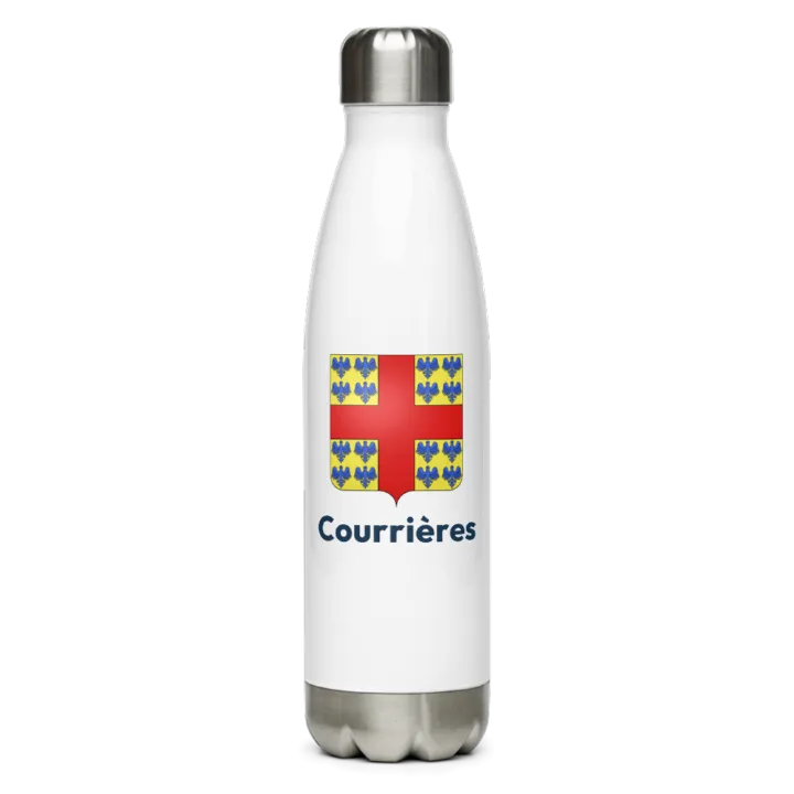 Gourde inox blason de Courrières