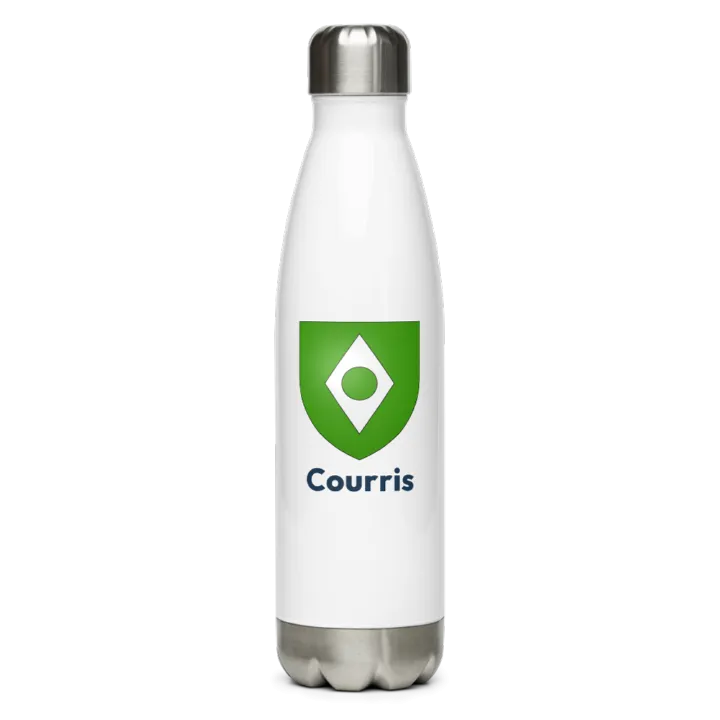Gourde inox blason de Courris