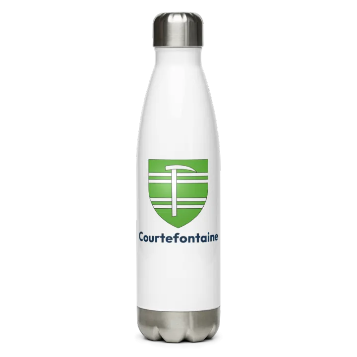 Gourde inox blason de Courtefontaine