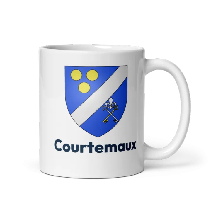 Mug blason de Courtemaux