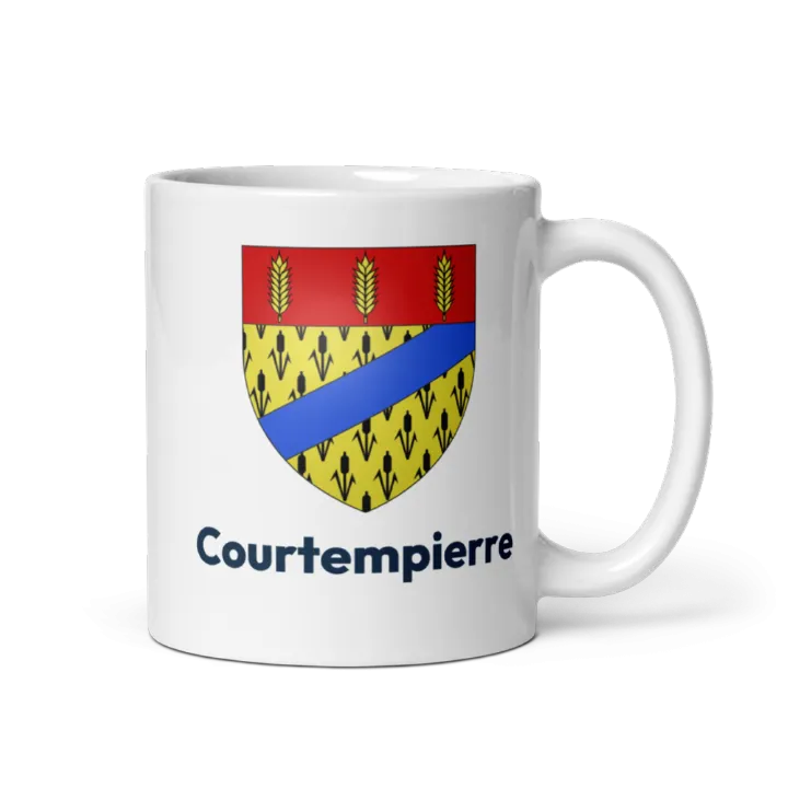 Mug blason de Courtempierre