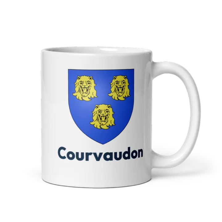 Mug blason de Courvaudon