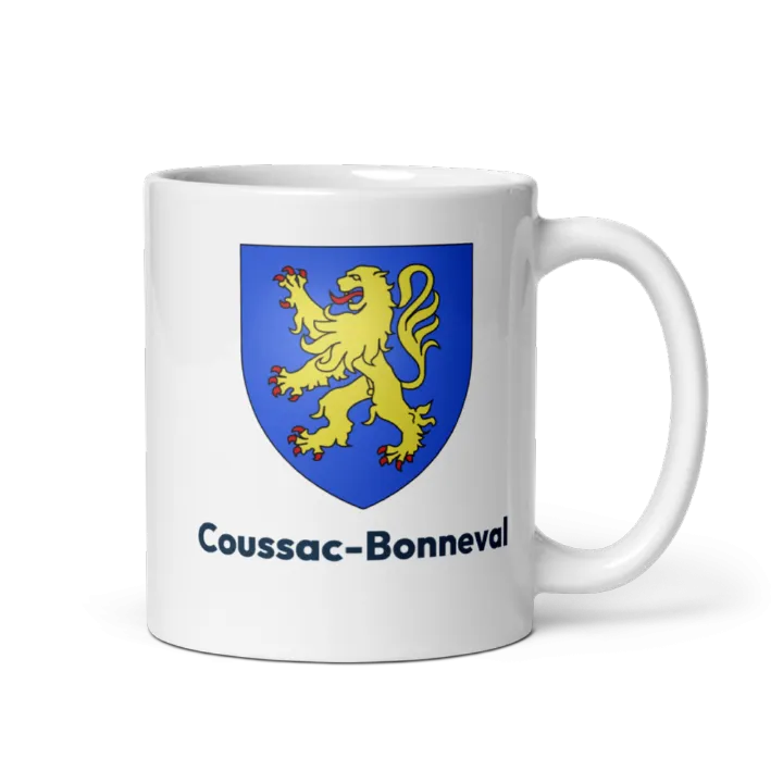 Mug blason de Coussac-Bonneval