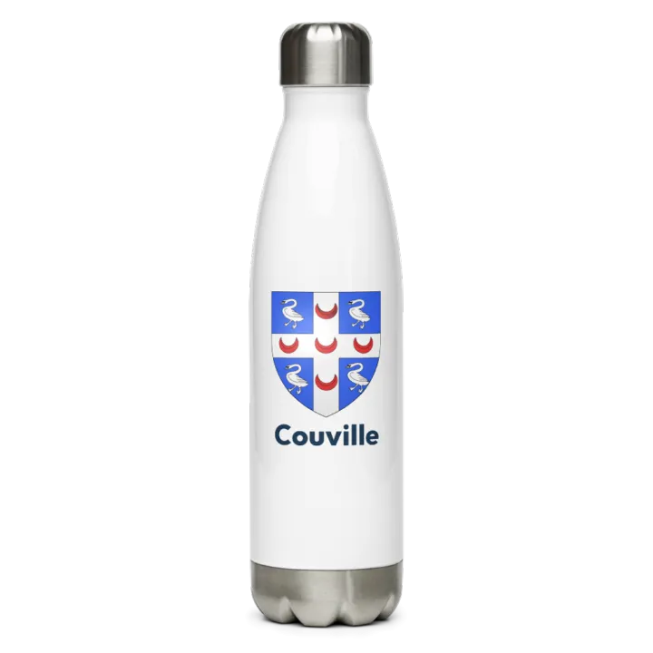 Gourde inox blason de Couville