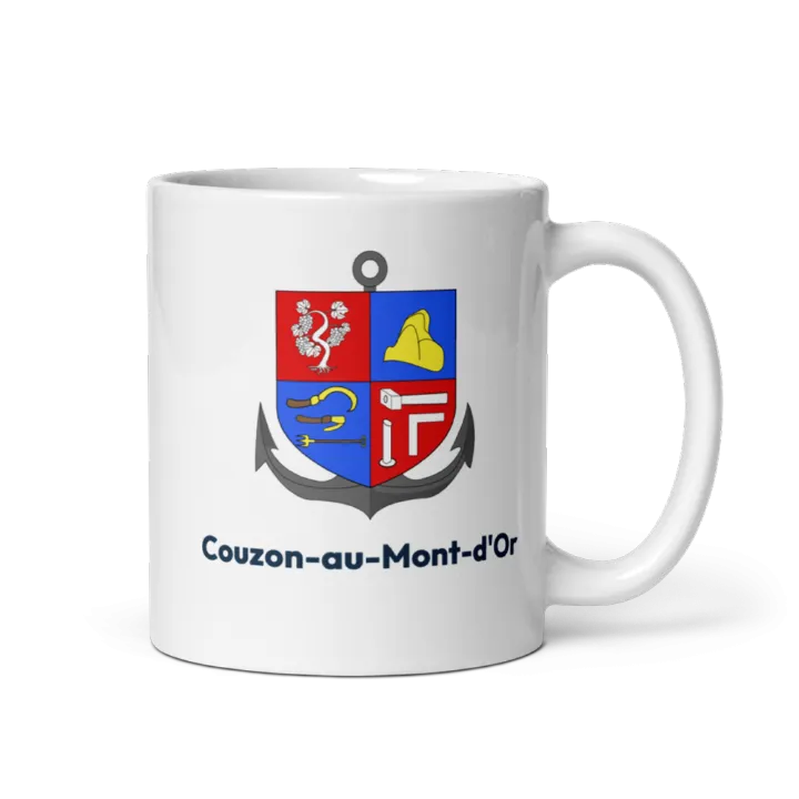 Mug blason de Couzon-au-Mont-d'Or