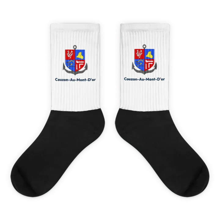 Chaussettes — blason de Couzon-au-Mont-d'Or