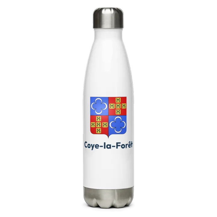 Gourde inox blason de Coye-la-Forêt