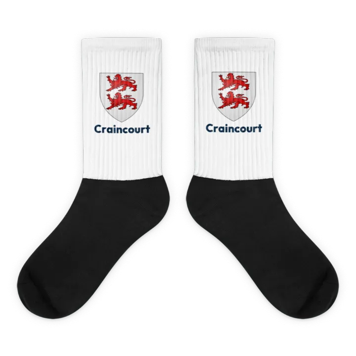 Chaussettes — blason de Craincourt