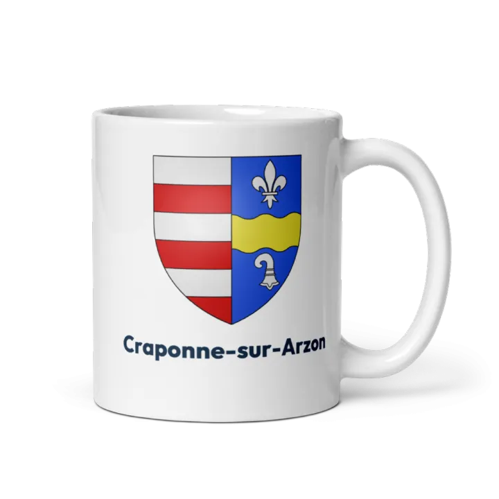 Mug blason de Craponne-sur-Arzon