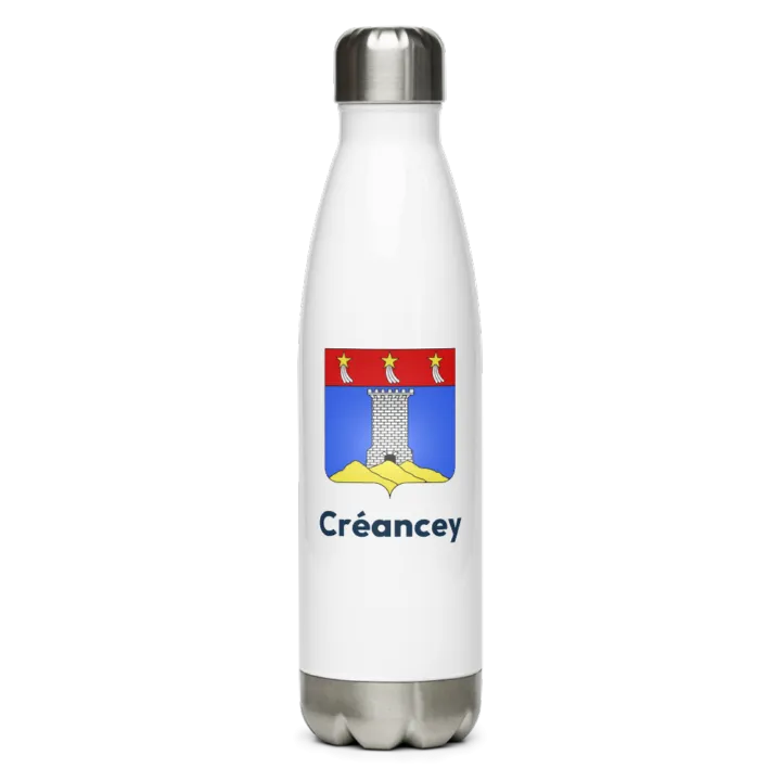 Gourde inox — blason de Créancey