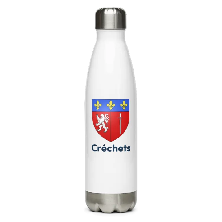 Gourde inox blason de Créchets