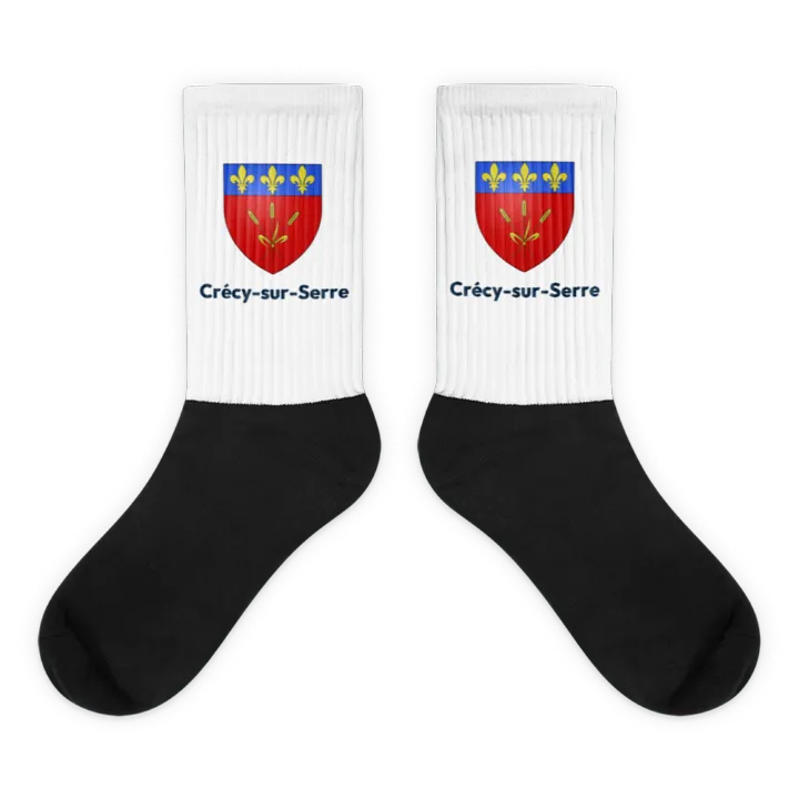 Chaussettes — blason de Crécy-sur-Serre