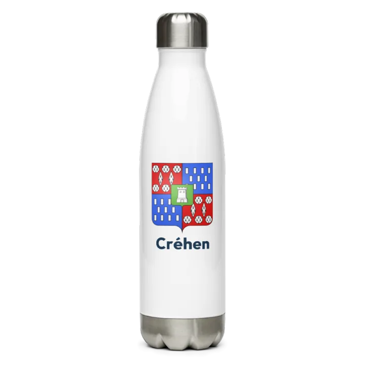 Gourde inox blason de Créhen