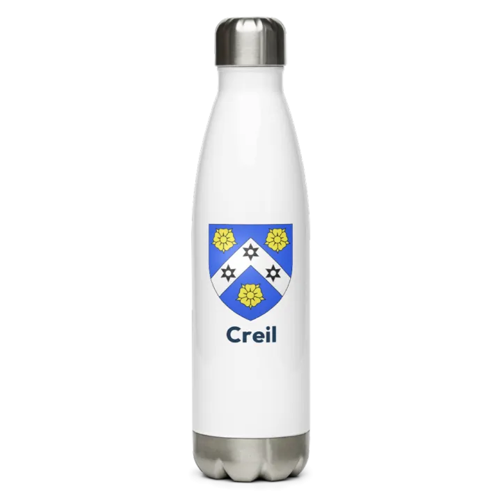 Gourde inox blason de Creil