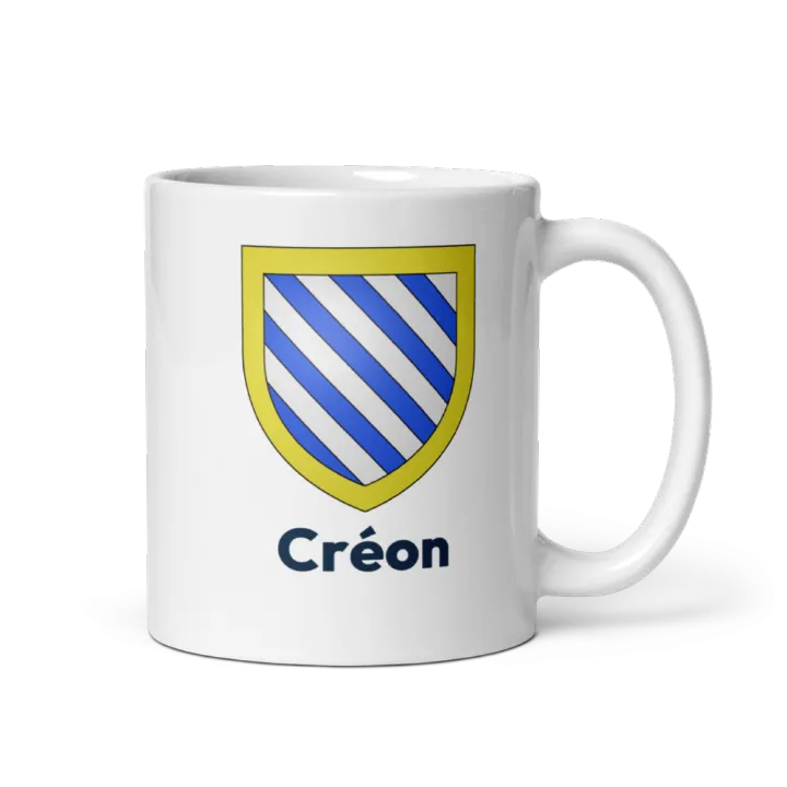 Mug blason de Créon