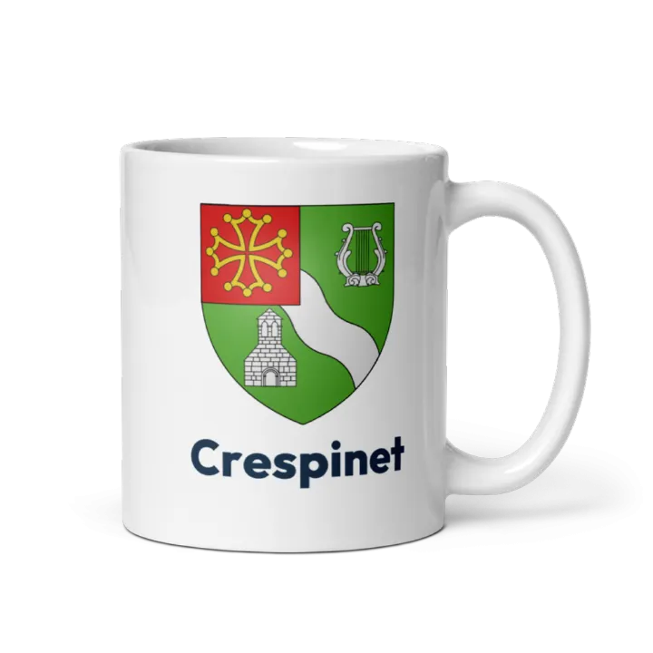 Mug blason de Crespinet