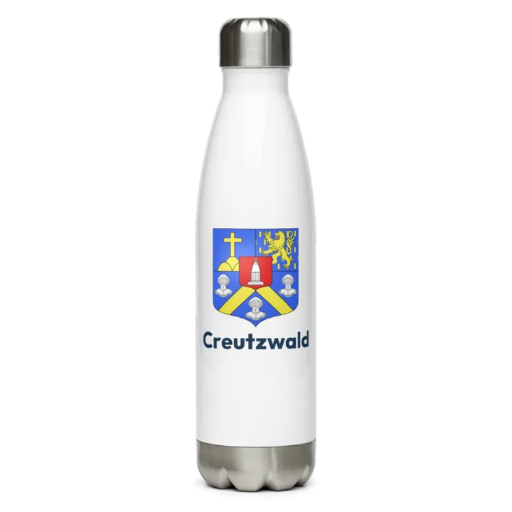 Gourde inox blason de Creutzwald