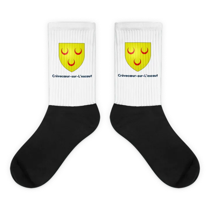 Chaussettes — blason de Crèvecœur-sur-l'Escaut