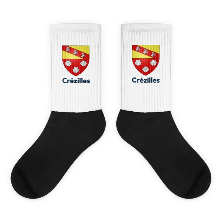 Chaussettes — blason de Crézilles