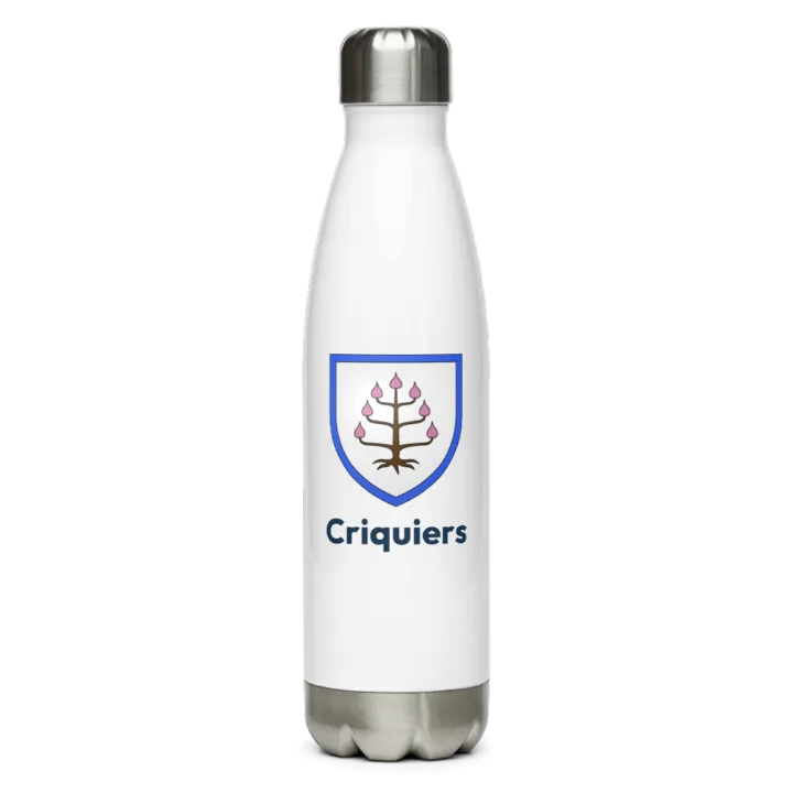 Gourde inox blason de Criquiers