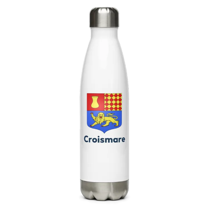 Gourde inox blason de Croismare