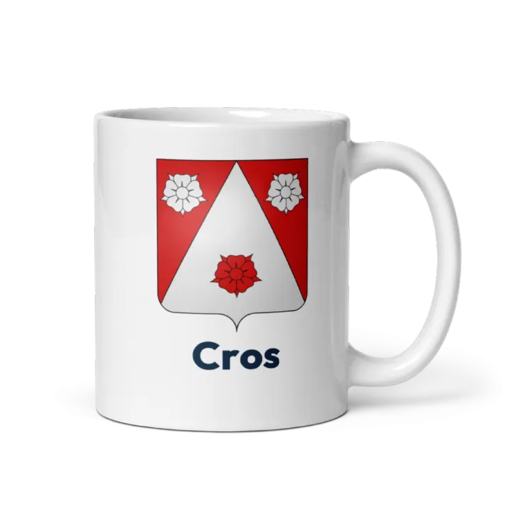 Mug blason de Cros