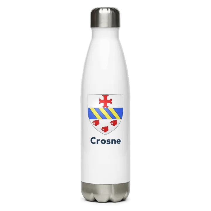 Gourde inox blason de Crosne