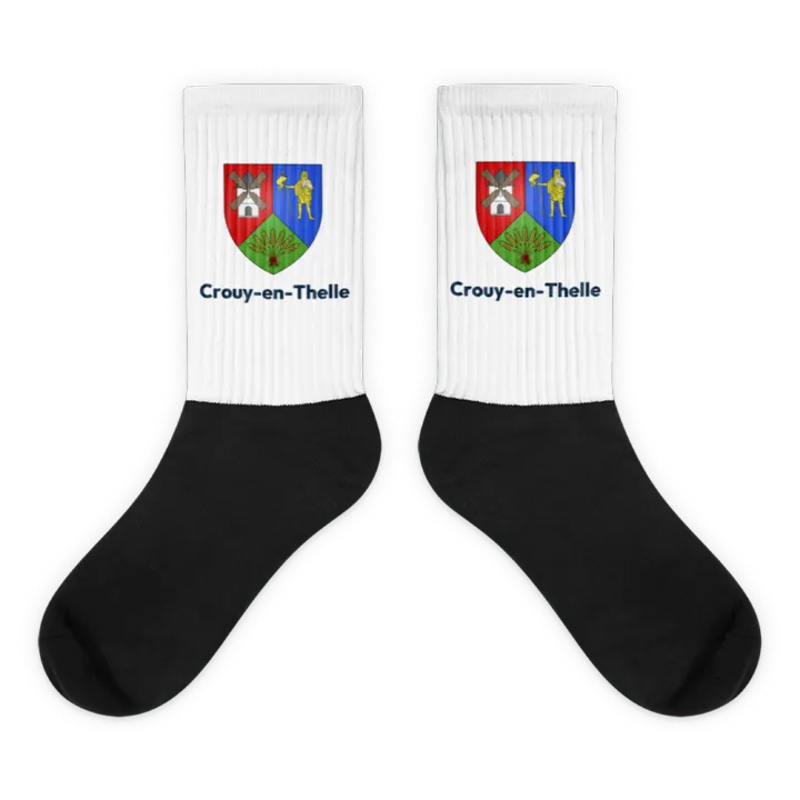 Chaussettes — blason de Crouy-en-Thelle