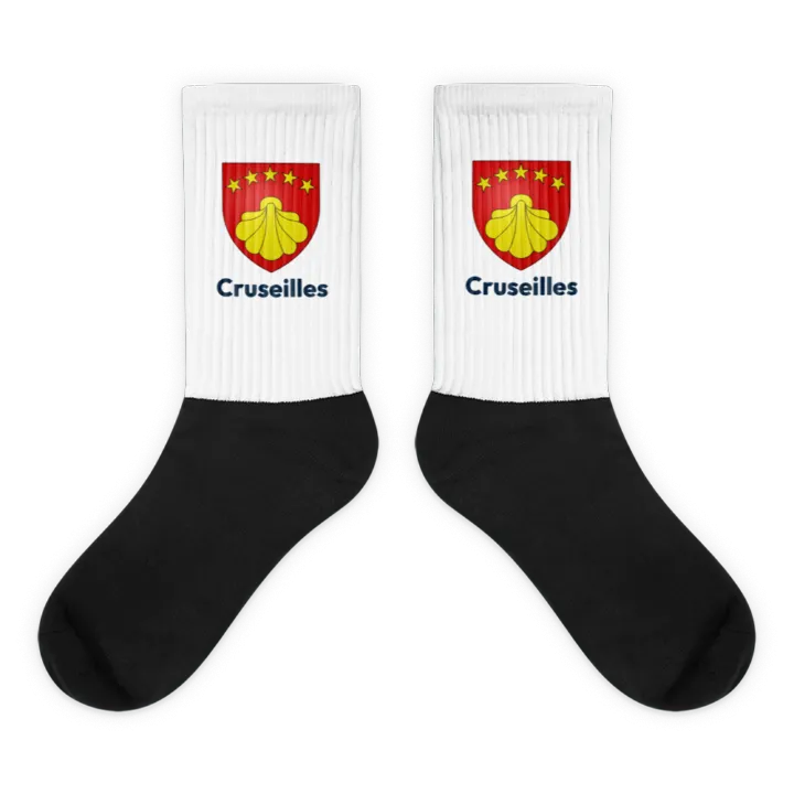 Chaussettes — blason de Cruseilles