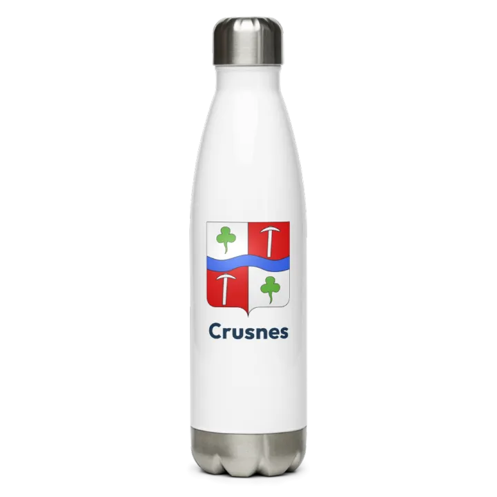 Gourde inox blason de Crusnes