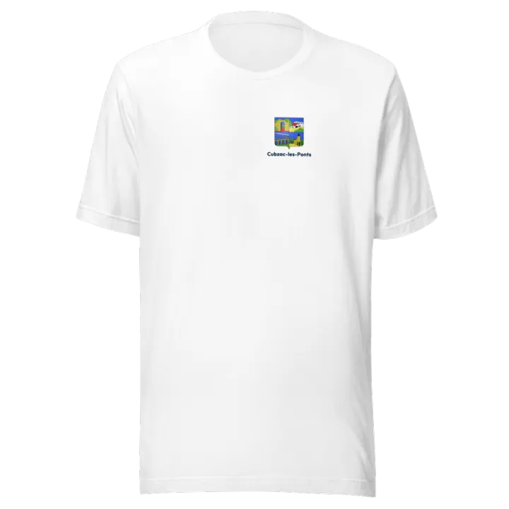 T-shirt blason de Cubzac-les-Ponts